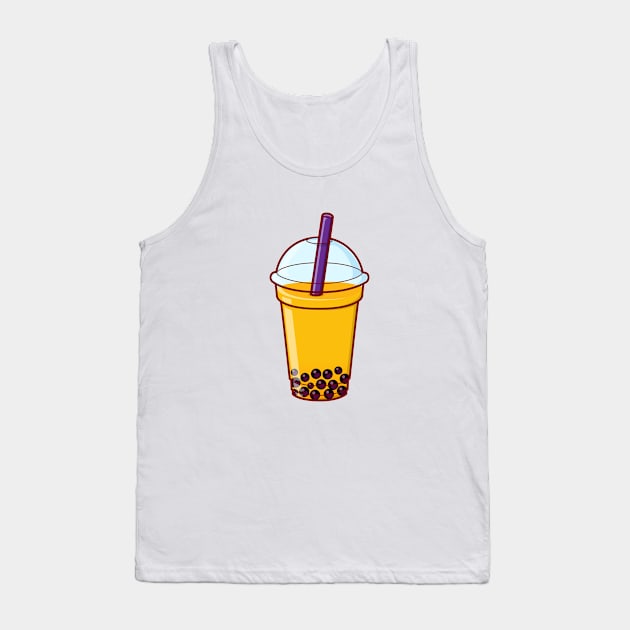 Peach Bubble Tea Tank Top by Hixon House